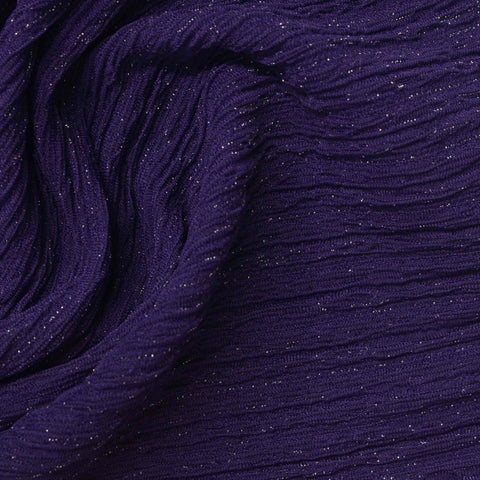Purple Marl Knit, Polyester