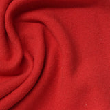 Cotton Polyester Stretch Bouclé Fabric, 295 gsm, 145 cm — Red — photo 2