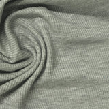 Light Grey Marl Rib Knit, Viscose — photo 2