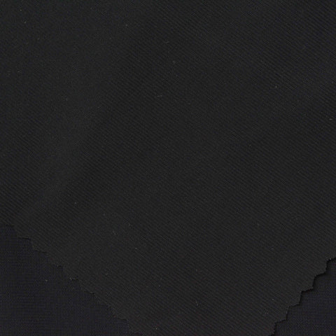 Striped Nylon Stretch Warp Knit Fabric, 160 gsm, 160 cm — Black, ref EF-248560