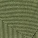 Viscose Stretch Rib Knit Fabric, 260 gsm, 150 cm — Green — photo 2
