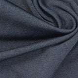 Polyester Stretch Sateen Fabric, 230 gsm — Navy — photo 2