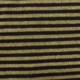 Dark Brown Horizontal-Stripe Chunky Knit, Poly-Acrylic — photo 2