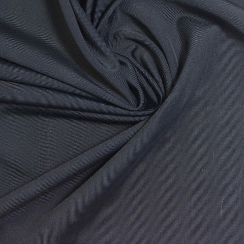 Nylon Stretch Jersey Knit Fabric, 170 gsm, 160 cm — Navy