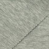 Heather Scuba Knit Fabric, 320 gsm, 160 cm — Grey — photo 2
