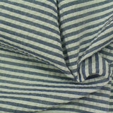 Polyester Cotton Seersucker Fabric, 120 gsm, 145 cm — Blue — photo 2