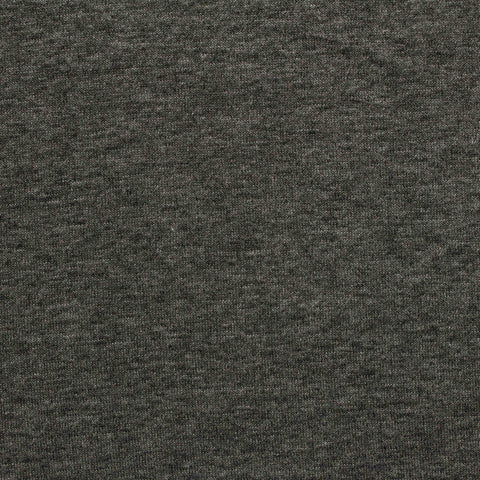 Dark Grey Marl Jersey Knit, Viscose, 174 gsm