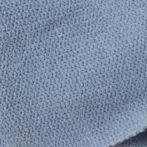 100% Polyester Chenille Fabric, 285 gsm, 120 cm — Blue