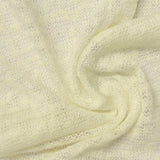 Polyester Viscose Chunky Knit Fabric, 220 gsm — Beige — photo 2