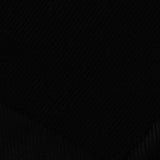 Cotton Polyester Rib Knit Fabric, 179 gsm, 185 cm — Black — photo 2