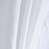 100% Viscose Sateen Fabric, 101 gsm, 145 cm — White — photo 2
