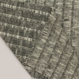 Grey Marl Rib Knit, Viscose-Poly — photo 2