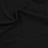 100% Polyester ITY Knit Fabric, 196 gsm, 150 cm — Black — photo 2