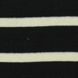 Black Horizontal-Stripe Rib Knit — photo 2