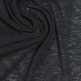 Dark Grey Marl Rib Knit, Polyester — photo 2