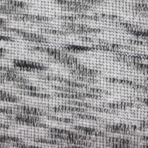Black Marl Chunky Knit, Poly-Viscose, 206 gsm