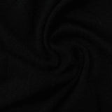 Chunky Knit Fabric, 160 gsm, 160 cm — Black — photo 2