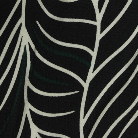 White Leaf Knit, Polyester, 190 gsm