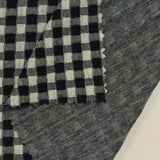 Black Check Jacquard, Poly-Viscose — photo 2