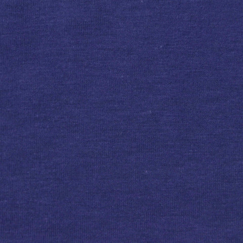 Polyester Cotton Jersey Knit Fabric, 145 gsm, 190 cm — Navy