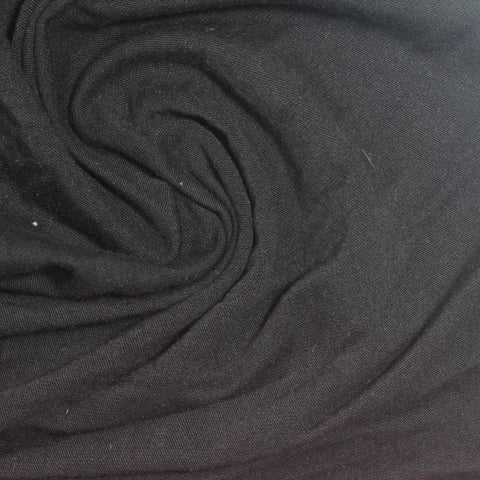 Cotton Polyester Stretch Jersey Knit Fabric, 180 gsm, 175 cm — Grey