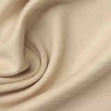 Washed Viscose Polyester Stretch Scuba Knit Fabric, 320 gsm, 163 cm — Beige — photo 2