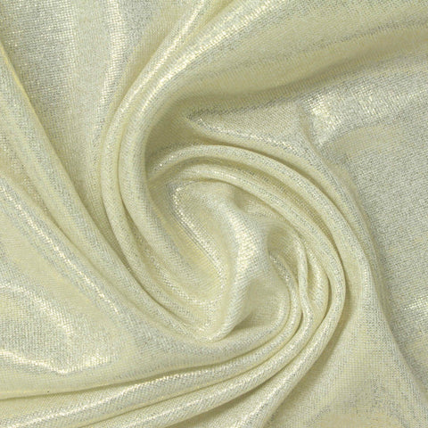 Light Grey Marl Rib Knit, Polyester, 200 gsm