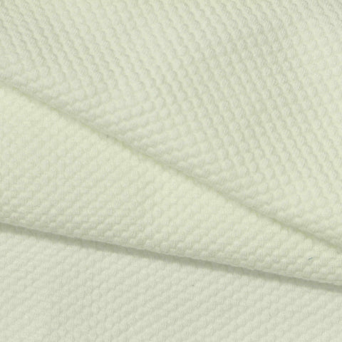 Waffle Knit Fabric, 220 gsm, 146 cm — Green