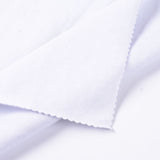 Viscose Polyester Stretch Denim Fabric, 308 gsm, 150 cm — White — photo 2