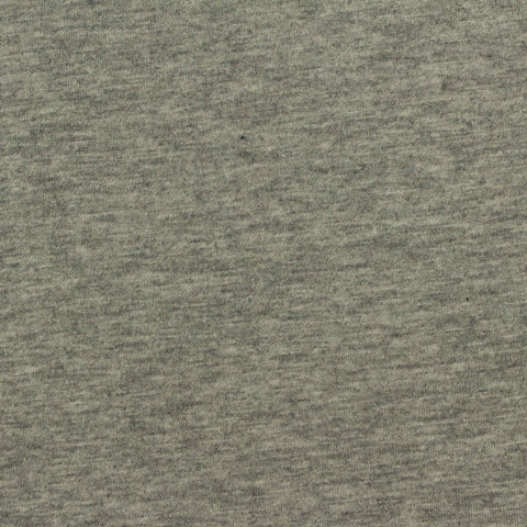 Grey Marl Jersey Knit, Cotton, 145 gsm
