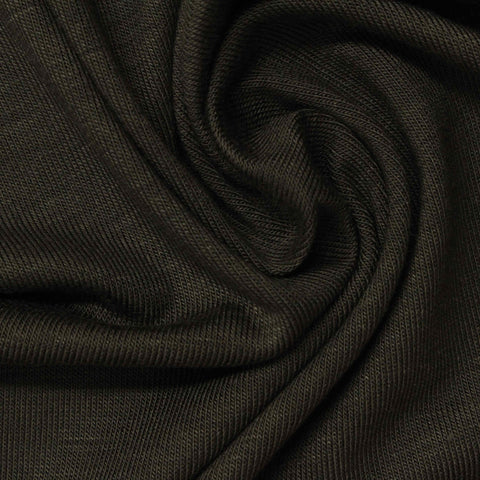 Viscose Stretch Jersey Knit Fabric, 185 gsm, 180 cm — Green