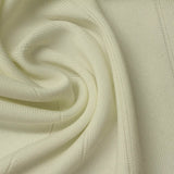 Polyester Stretch Rib Knit Fabric, 315 gsm, 160 cm — Khaki — photo 2