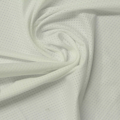 White Marl Mesh, Nylon