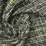 Black Marl Bouclé, Poly-Cotton — photo 2