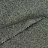 Heathered Grey Marl Jersey Knit, Cotton-Poly — photo 2