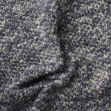 Dark Blue Marl Chunky Knit, Polyester — photo 2