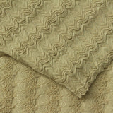 Beige Geometric-Diamond Warp Knit, Polyester — photo 2