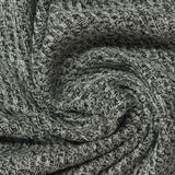 Grey Marl Rib Knit, Viscose-Poly — photo 2