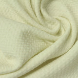 Light Green Geometric Interlock Knit, Poly-Viscose — photo 2