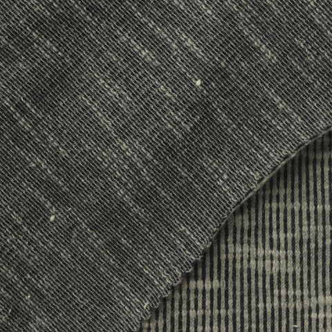 Light Grey Stripe Jersey Knit, 166 gsm