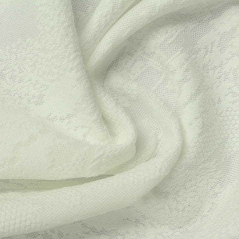Light Cream Tone-on-Tone Jacquard, Polyester