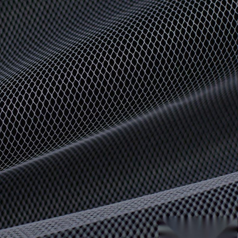 Mesh Fabric, 26 gsm, 150 cm — Black