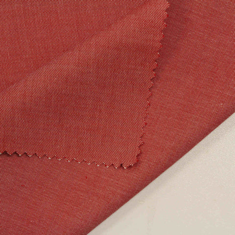 Red Marl Chambray, Cotton