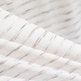 Blue Marled-Stripe Knit, Polyester — photo 2