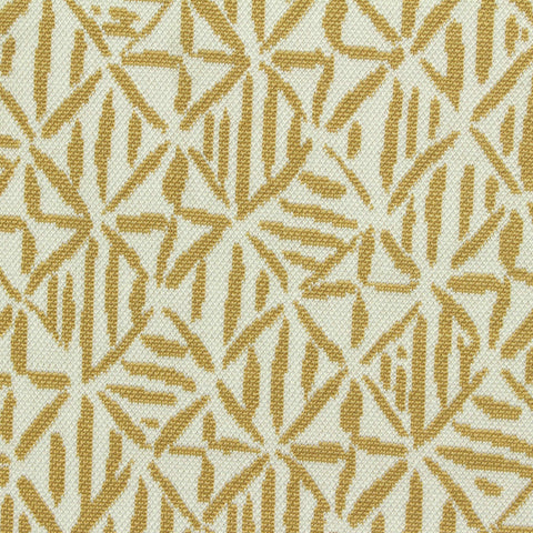 Yellow Geometric-Star Jacquard, Nylon
