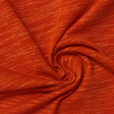 Cotton Polyester Stretch Jersey Knit Fabric, 160 gsm, 170 cm — Orange — photo 2