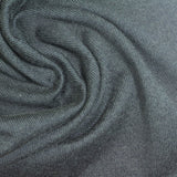 Dark Grey Heathered-Marl Jersey Knit, Cotton-Viscose — photo 2