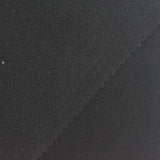 Polyester Viscose Stretch Fleece Fabric, 320 gsm, 160 cm — Black — photo 2
