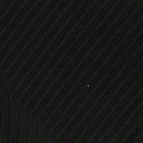 Polyester Stretch Rib Knit Fabric, 220 gsm, 165 cm — Black — photo 2