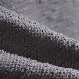 Grey Textured Chunky Knit, Cotton — photo 2